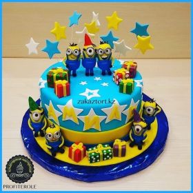 Вес 3,8 кг. Внутри "Молочная девочка с кремом Пломбир".