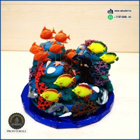 Вес 3 кг. Начинка "Молочный торт".