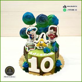 Вес 2,3 кг (без пряников). Начинка "Шоколадно-муссовый".