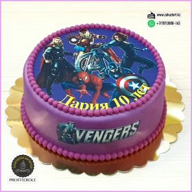 Вес 2,5 кг. Начинка "Йогуртно-бисквитный".