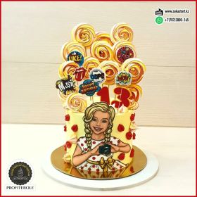 Вес 3,5 кг. Начинка "Шоколадно-муссовый".