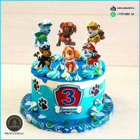 Вес 2,6 кг. Начинка "Молочный торт".