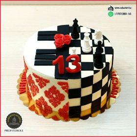 Вес 2,8 кг. Начинка "Молочный торт".