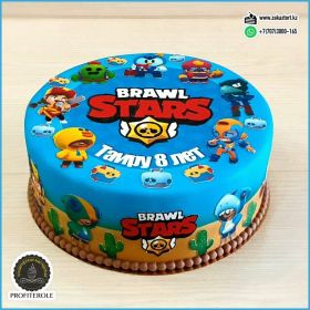 Вес 4,9 кг. Начинка "Сникерс".