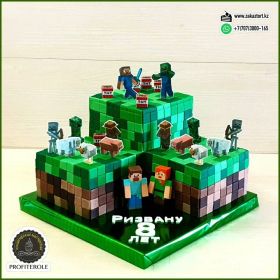 Вес 6,1 кг. Начинка "Молочный торт с клубникой".