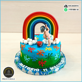 Вес 3,5 кг. Начинка "Шоколадно-вишнёвый".