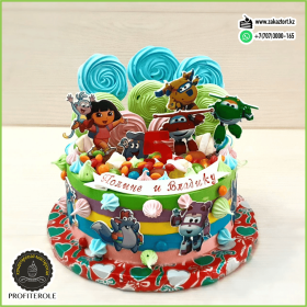 Вес 2,6 кг. Начинка "Мишка на Севере".