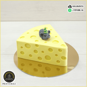 3D торт "Кусочек сыра"