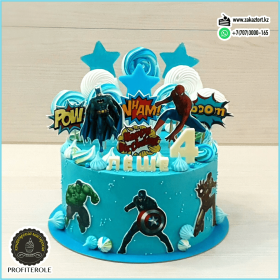 Вес 3 кг. Начинка "Молочный торт"