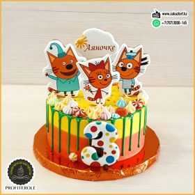 Вес 2,8 кг. Начинка "Творожно-клубничный"