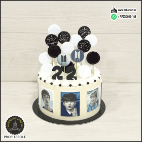 Вес 3 кг. Начинка "Йогуртно-бисквитный"