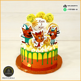 Вес 3 кг. Начинка "Творожно-клубничный"