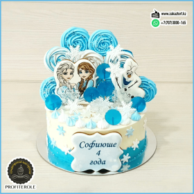 Вес 3 кг. Начинка "Чёрный лес"