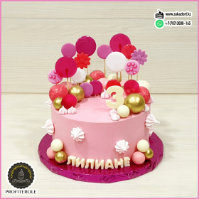 Вес 3,5 кг. Начинка "Лаванда-чёрная смородина"