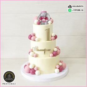 Вес 8 кг. Начинка "Молочная девочка"